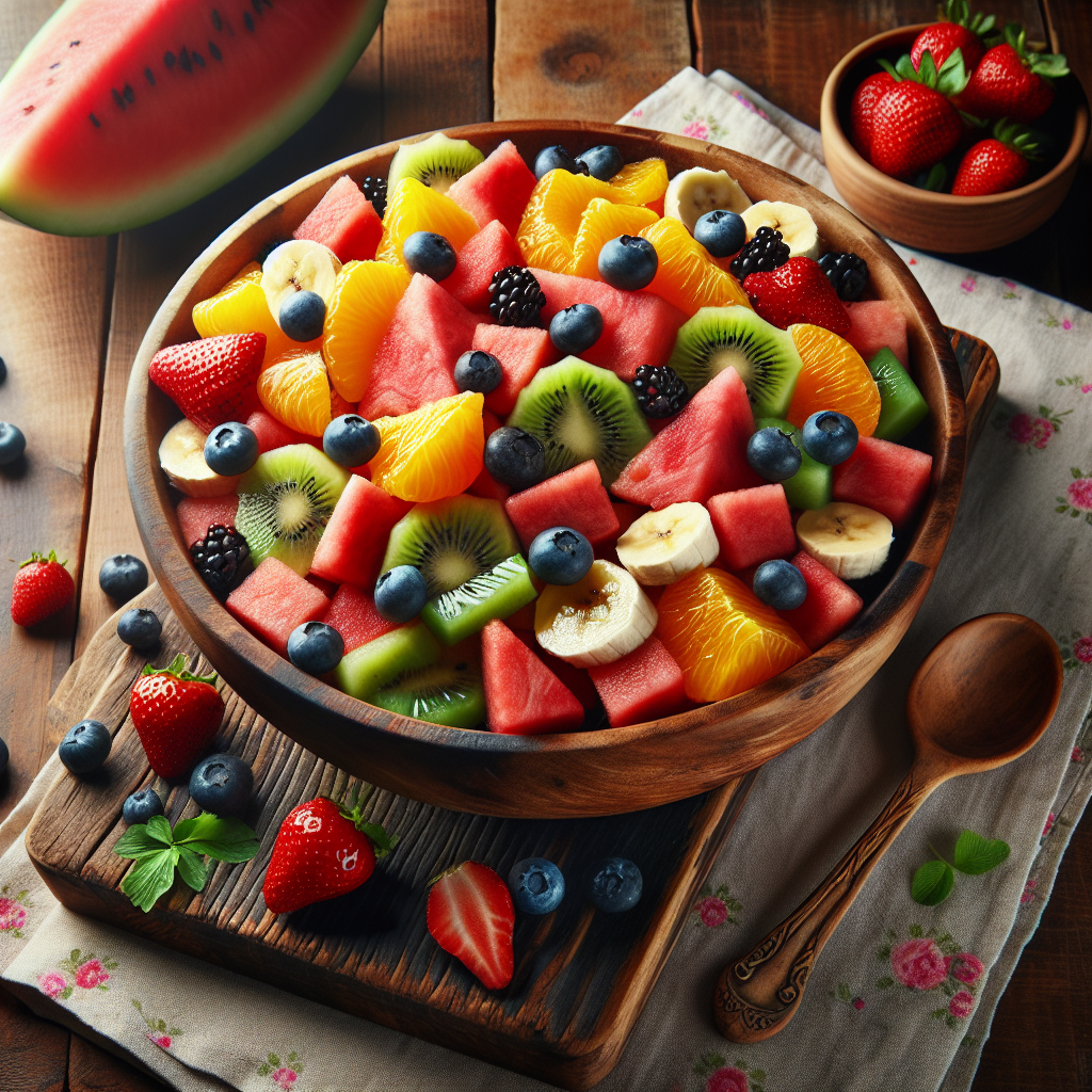 Refreshing Fruit Salad Recipe: A Colorful Treat for All