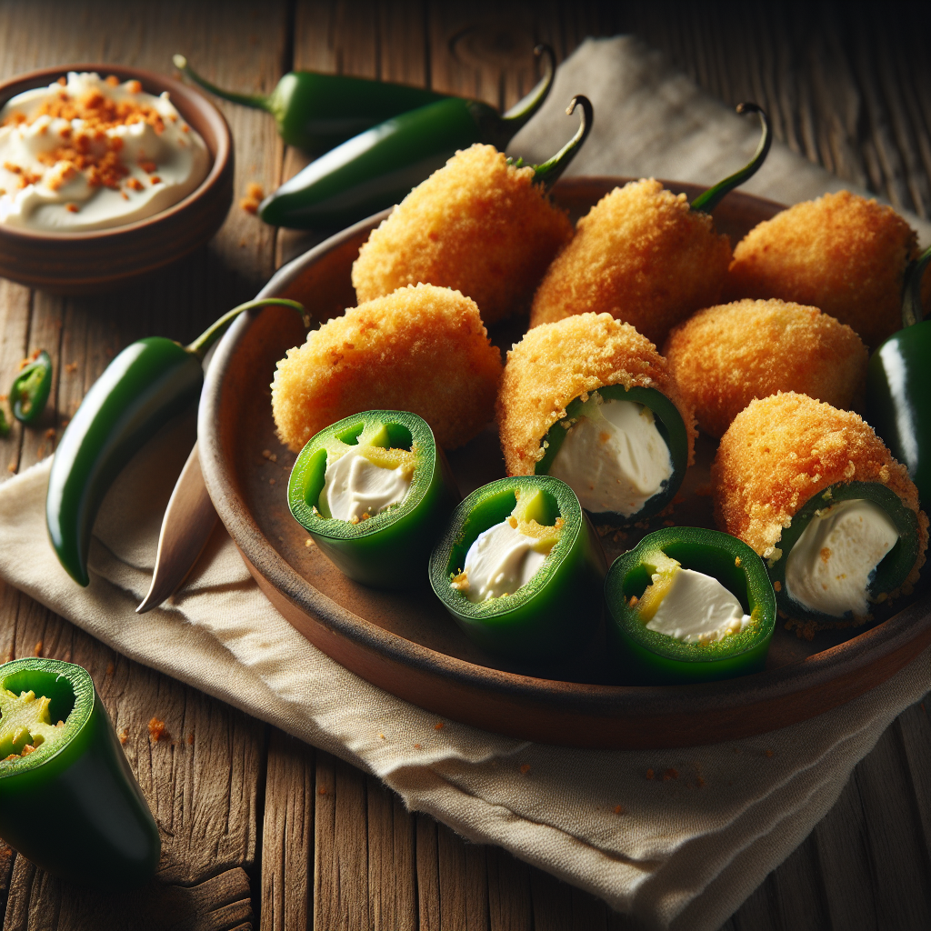 Spicy Crunch: A Delicious Jalapeño Poppers Recipe